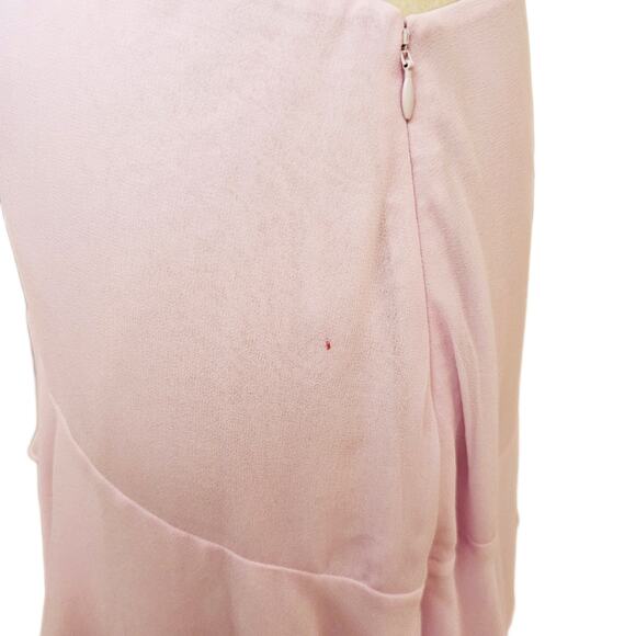 NWT Loveshackfancy Dasher Skirt Soft Iris Pink Ruffle Asymmetric $475 Sz 6 - Picture 11 of 11